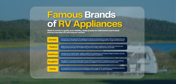 Famous Brands of RV Appliances