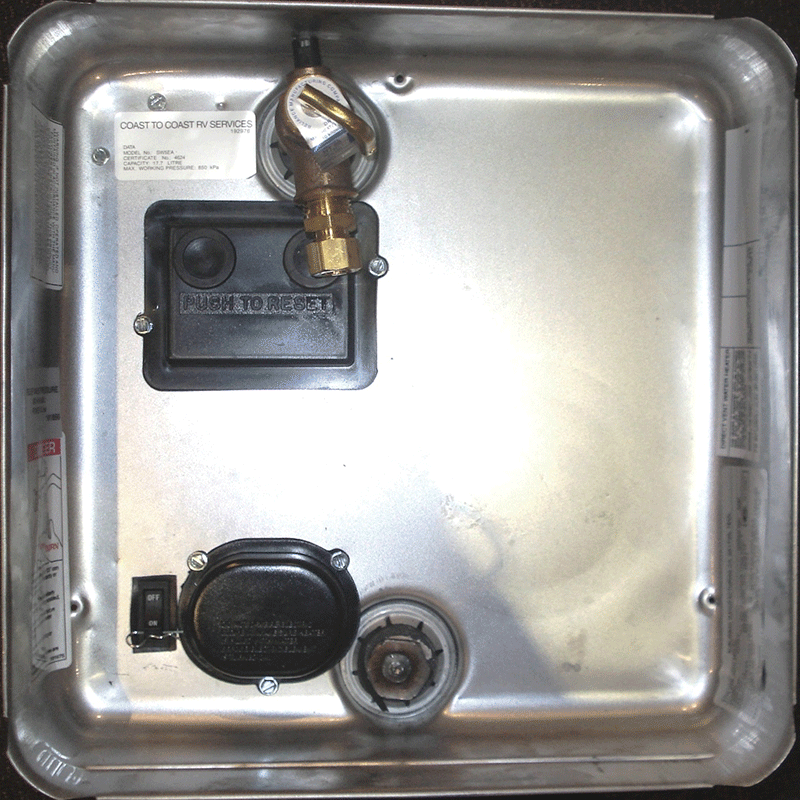 Suburban SW5ECA Hot Water System - 17.7l Capacity - 240v Only. 5251a