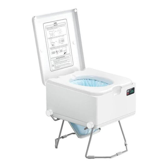 LooSeal EVO Auto Sealing Waterless Portable Toilet White