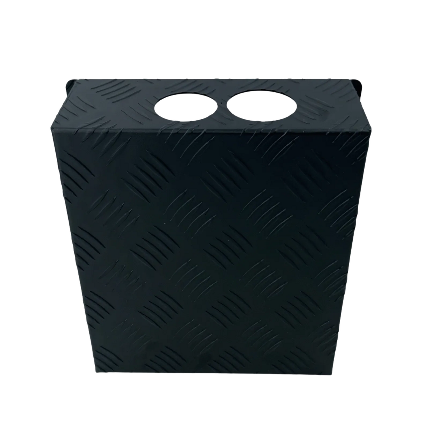 Aufocus 5L Black Checker Plate Tank Cover