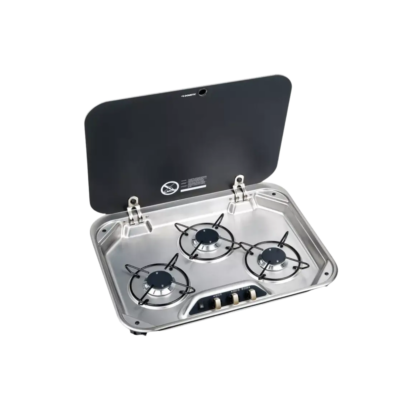 Dometic/Smev Stove 3 Burner Drop-in c/w Lid