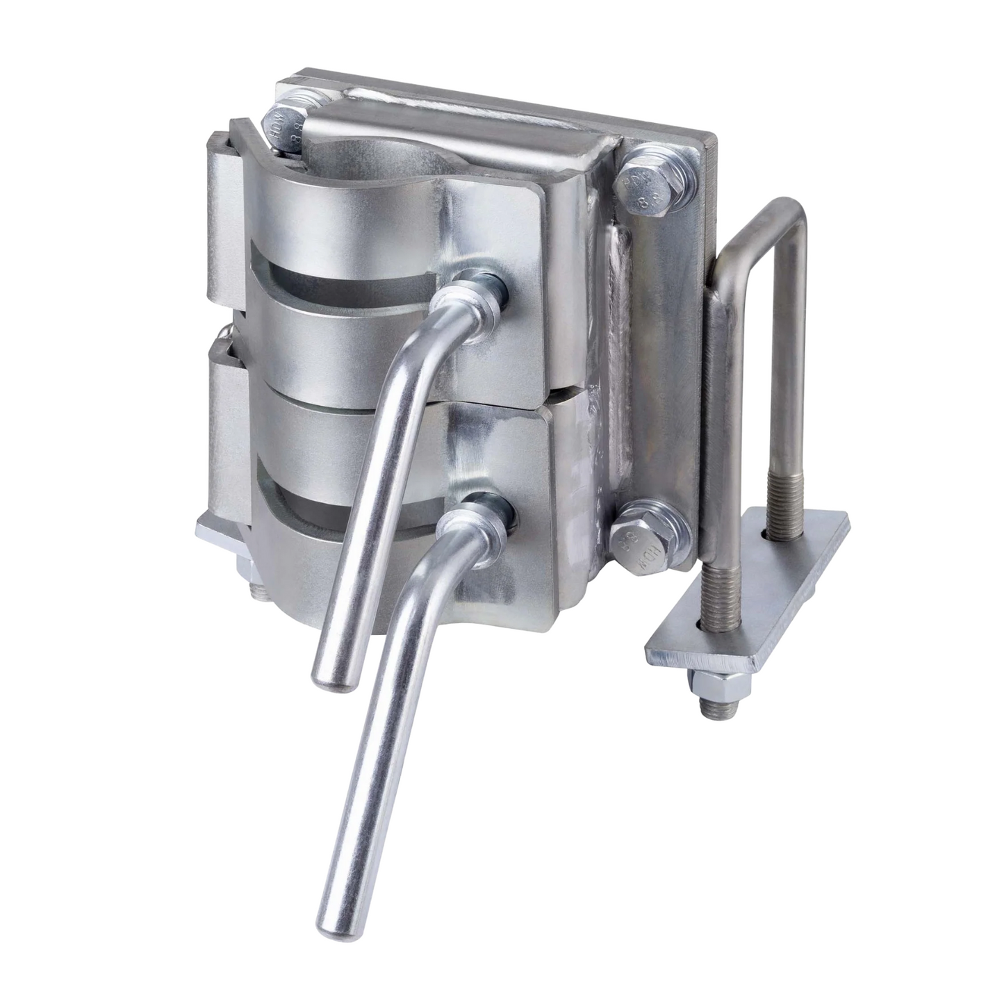 Optitec Sml Dual Clamp W/ 100-130mm U Bolts